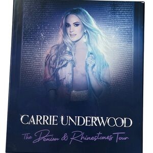 Brand New Carrie Underwood 2022 Denim & Rhinestone VIP Ticket Swag Box